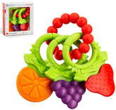 Baby Teething Toys for Newborn, Infants 0-6 Months Silicone Teethers for Babies 6-12 Months BPA Free (3 Pack & Ring)